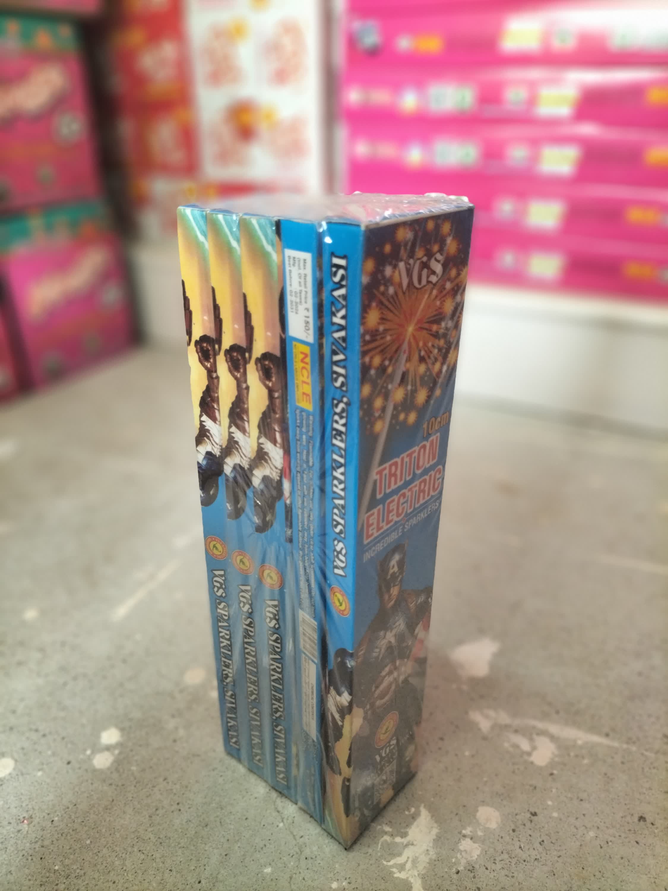 10CM ELECTRIC SPARKLERS (5 BOX)