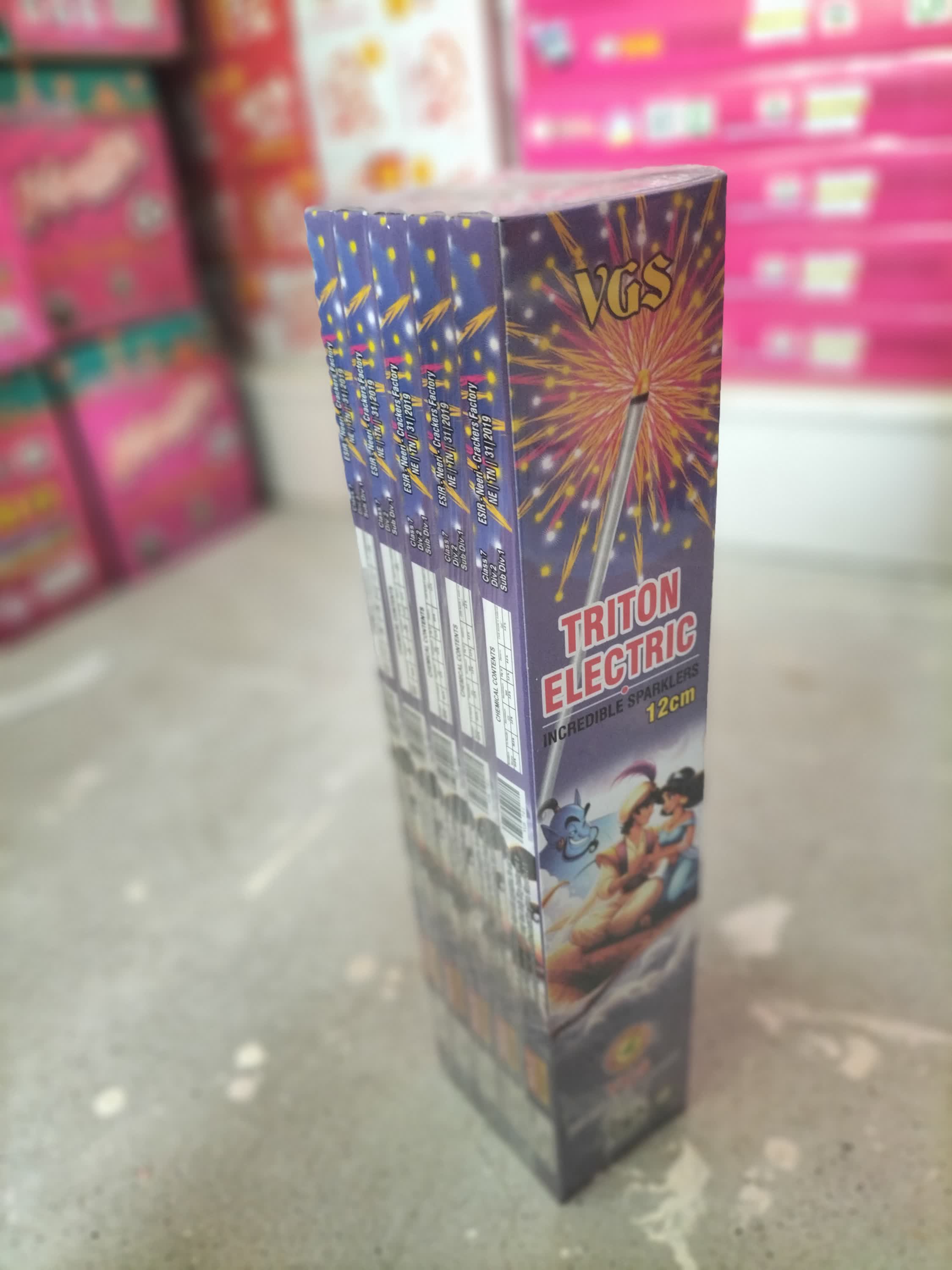 12CM ELECTRIC SPARKLERS(5 BOX)